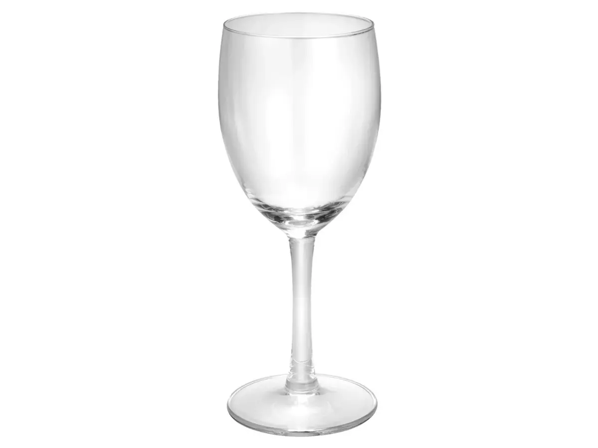 Verre à vin en 2 contenances (19 cl et 15 cl), location vaisselle à Nantes